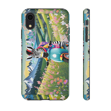 Stripes on Wheels Phone Cases