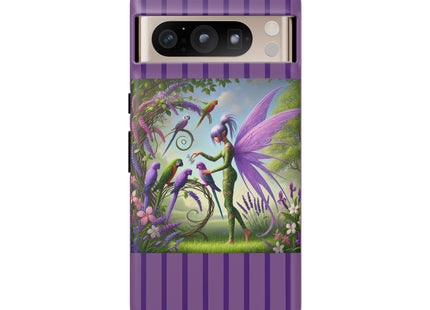 Lavender-Winged Fairy Phone Cases