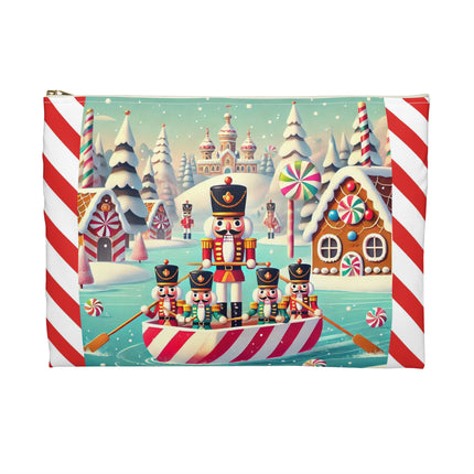 Nutcracker Candy-Striped Adventure Accessory Pouch