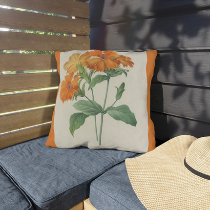 Choix des plus belles fleurs, Plate 044 by Pierre Joseph Redouté Outdoor Pillows