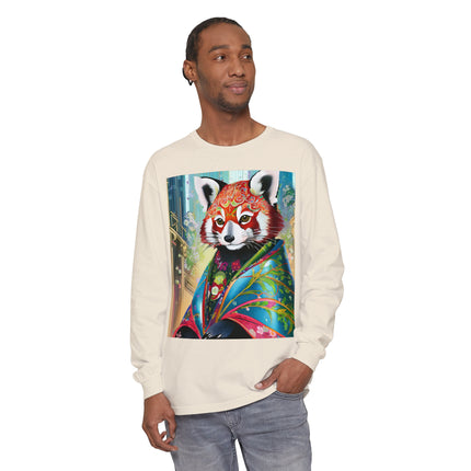 Cybernetic Red Panda Long Sleeve T-Shirt