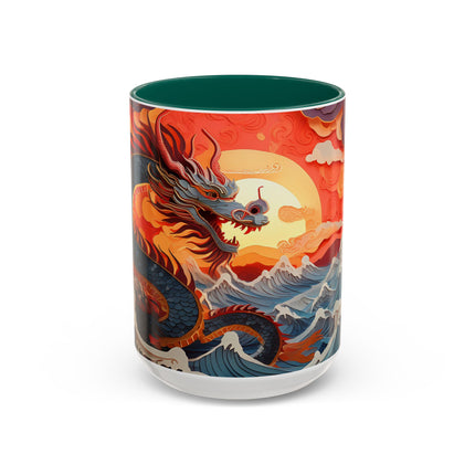 Emergence of the Dragon Colorful Mugs (11oz, 15oz)