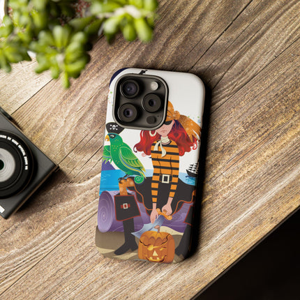 Moonlit Pirate Halloween Phone Cases