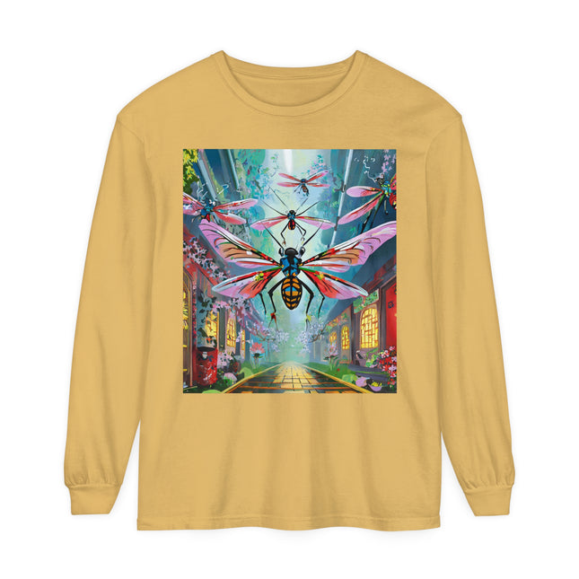 Neon Swarm Long Sleeve T-Shirt