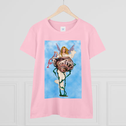 Enchanting Serenity Women's Midweight Cotton Tee
