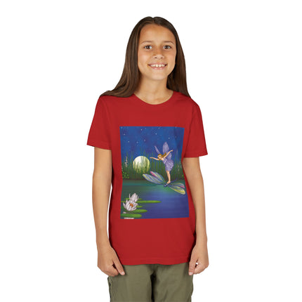 Fairy on a Dragonfly by Ida Rentoul Outhwaite Youth Short Sleeve Tee