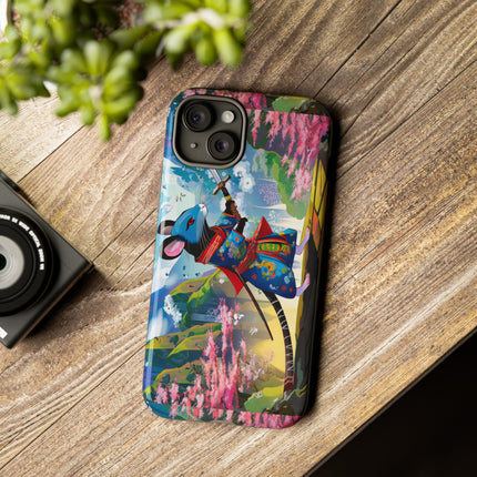 Cyber Samurai Rat Phone Cases