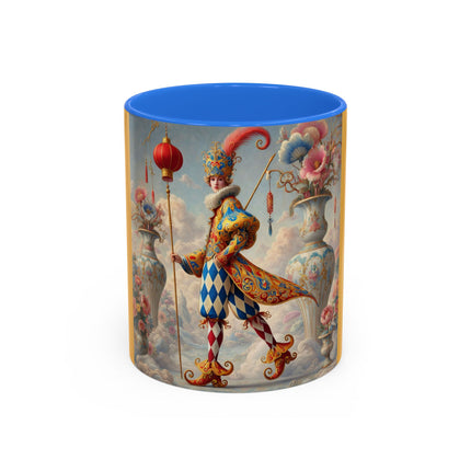 The Ornamental Jester Colorful Mugs (11oz, 15oz)