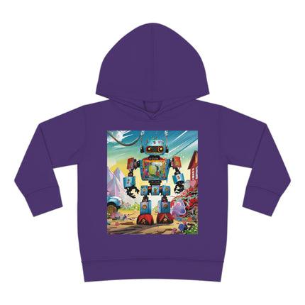 The Rusty Robot Toddler Pullover Fleece Hoodie