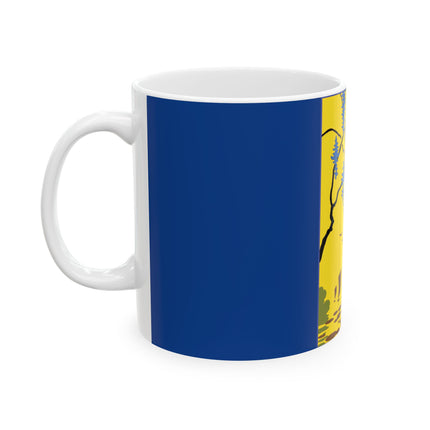 Serenity in Full Bloom Ceramic Mug 11oz