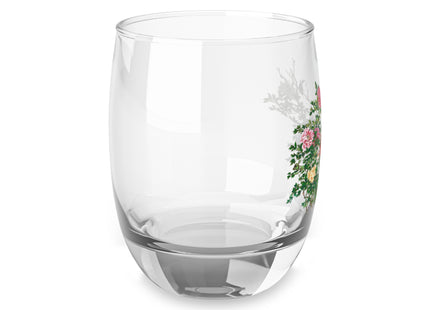 Peonies and Birds by Okamoto Shuki Whiskey Glass