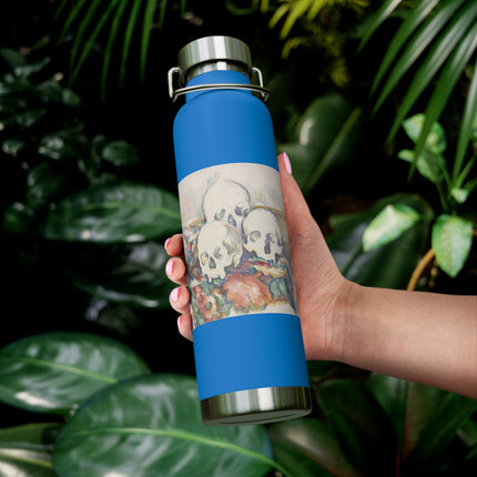 The Three Skulls by Paul Cézanne Copper Vacuum Insulated Bottle, 22oz
