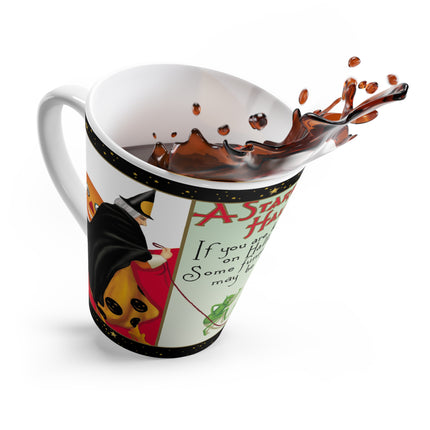 A Starry Halloween Latte Mug