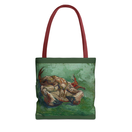 Crab on its Back by Vincent Van Gogh Tote Bag (AOP)