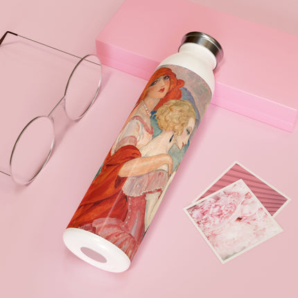 Sur la Route d'Anacapri by Gerda Wegener Slim Water Bottle