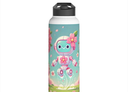 Sakura Sentinel Stainless Steel Water Bottle, Standard Lid