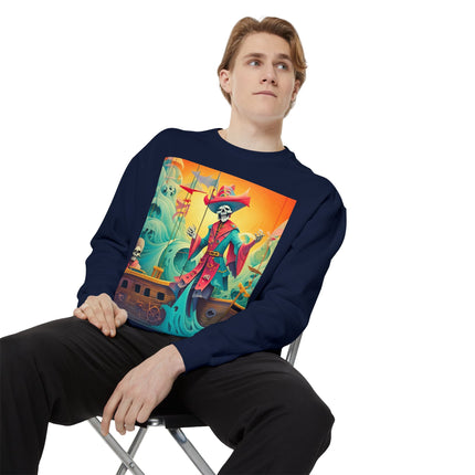 Skeleton Crew of the Misty Seas Unisex Garment-Dyed Sweatshirt