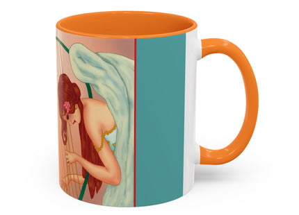 Heavenly Angel Duet Colorful Mugs (11oz, 15oz)