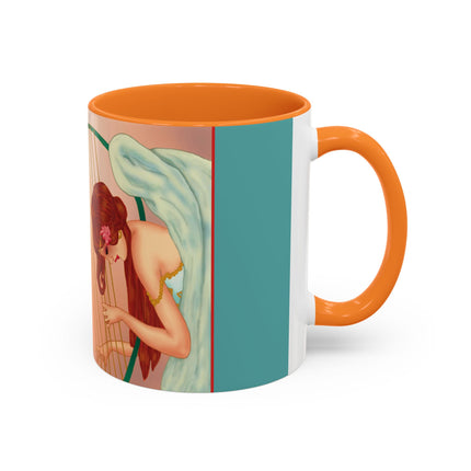 Heavenly Angel Duet Colorful Mugs (11oz, 15oz)