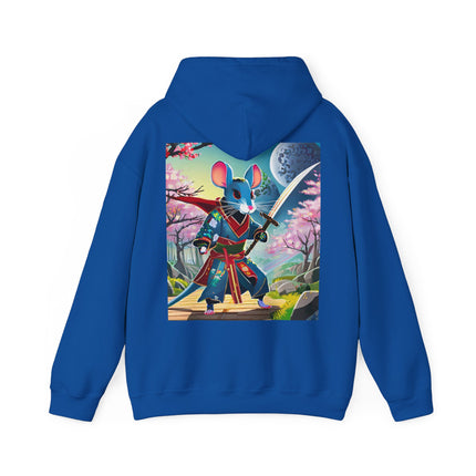 Cyber Samurai Rat – Heavy Blend™ Hooded Sweatshirt