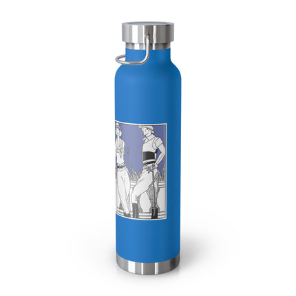 Coastal Elegance Copper Vacuum Insulated Bottle, 22oz