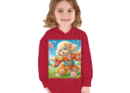 Chrysanthemum Meadow Play Toddler Pullover Fleece Hoodie