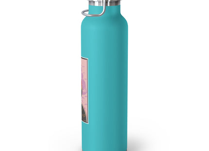Woman Waiting for her Beloved at 1:59 by Kobayashi Kaichi Copper Vacuum Insulated Bottle, 22oz