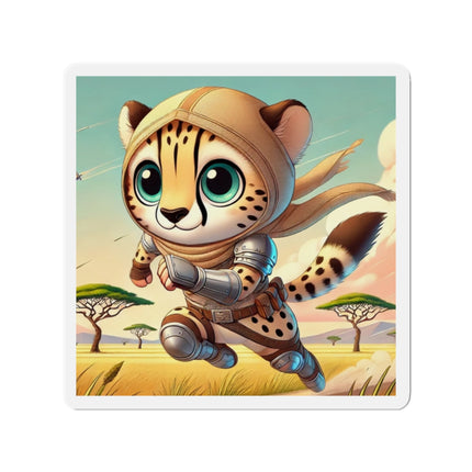 Swift Cheetah Die-Cut Magnets (5 Sizes)