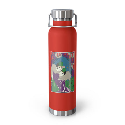 Two Pierrots Copper Vacuum Insulated Bottle, 22oz