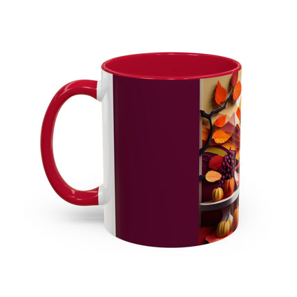 Shih Tzu at an Autumn Colorful Mugs (11oz, 15oz)