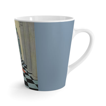 Cadmus Beheld a Female Figure by Virginia Frances Sterrett Latte Mug
