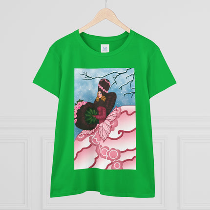 Winter Rose Empress Women's Midweight Cotton Tee