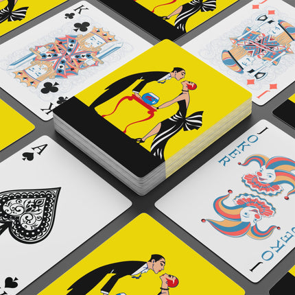 A Moment of Elegance Playing Cards