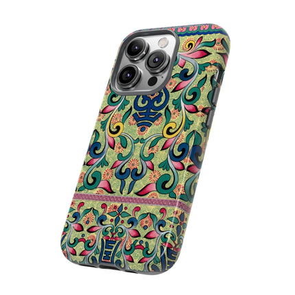 Colorful Flower Pattern by Owen Jones Phone Cases