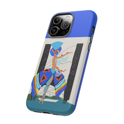 Exotic Dancer Phone Case – Vibrant Performance & Art Deco Flair