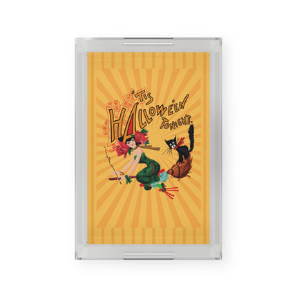 The Bewitching Ride Acrylic Serving Tray