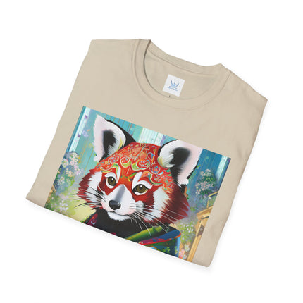 Cybernetic Red Panda Softstyle T-Shirt