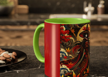 Kabuki Witch Colorful Mugs (11oz, 15oz)