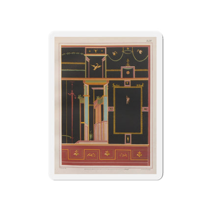 Pompeii Walls Pl.04 by Victor Steeger Die-Cut Magnets (5 Sizes)