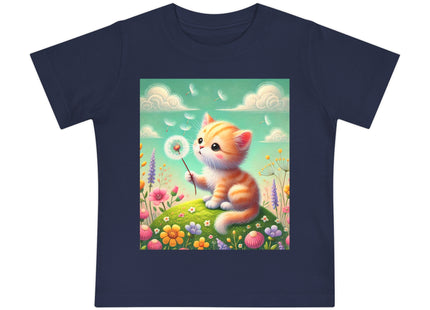 Kitten’s Whispers of Spring Baby Short Sleeve T-Shirt