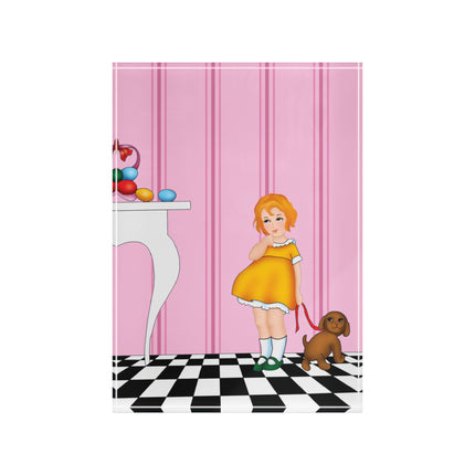 Easter Joy in Deco Hues Acrylic Art Block