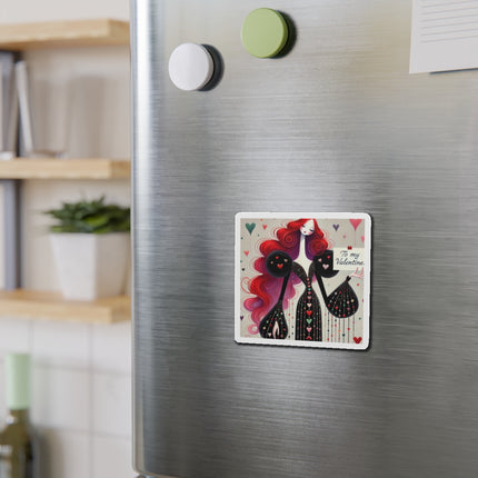 To My Valentine Die-Cut Magnets (5 Sizes)