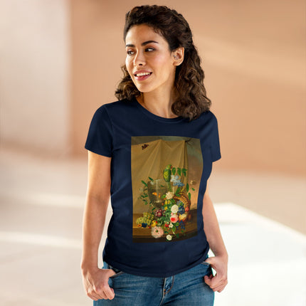 Still Life by Corredo und Starkenberg Women's Midweight Cotton Tee