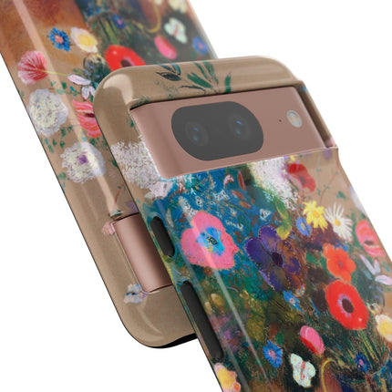 Bouquet of Flowers by Odilon Redon Phone Cases