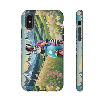 Stripes on Wheels Phone Cases