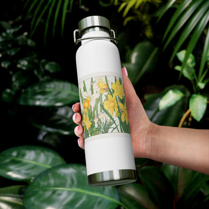 Daffodil by Tanigami Kônan Copper Vacuum Insulated Bottle, 22oz