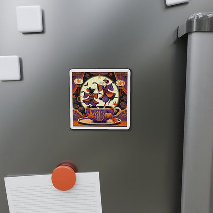 Theatrical Halloween Kabuki Mice Die-Cut Magnets (5 Sizes)