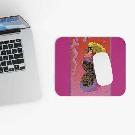 Enchanting Geisha Mouse Pad, Rectangle
