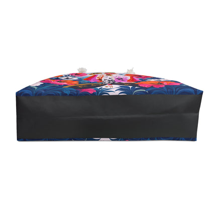 🦋🌺 The Enchanted Butterfly Blossom Dancer Weekender Bag – Art Deco Floral Whimsy