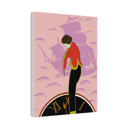 The Waiting Hour – A 1920s Art Deco Dream by Kobayashi Kaichi